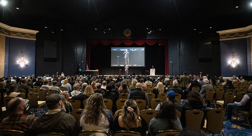 RMUC.21 Closing Ceremony Act Crowd